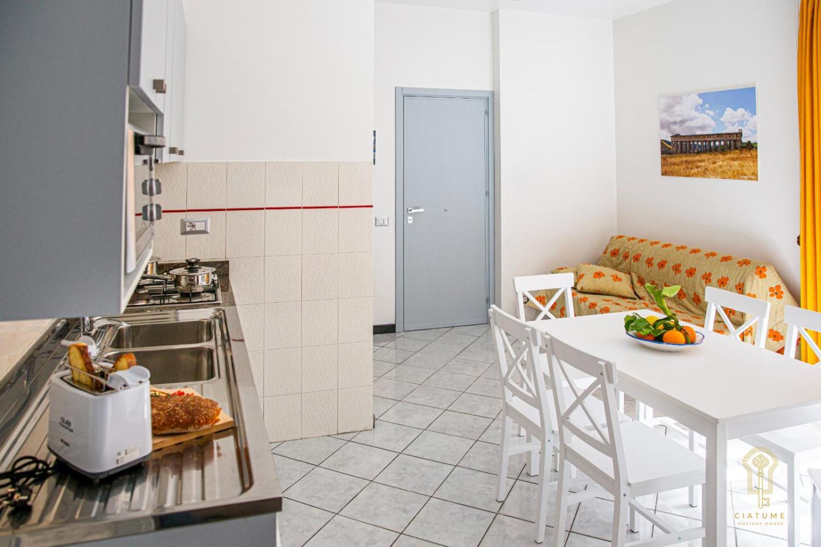 Apartamento Ciatu Me' Brezza Marina Castellammare del Golfo Exterior foto